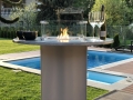 Bild 13 von Gaskamin Outdoor Firestar Ambiente Bartable  / (Verkleidung) Edelstahl gebürstet V2A